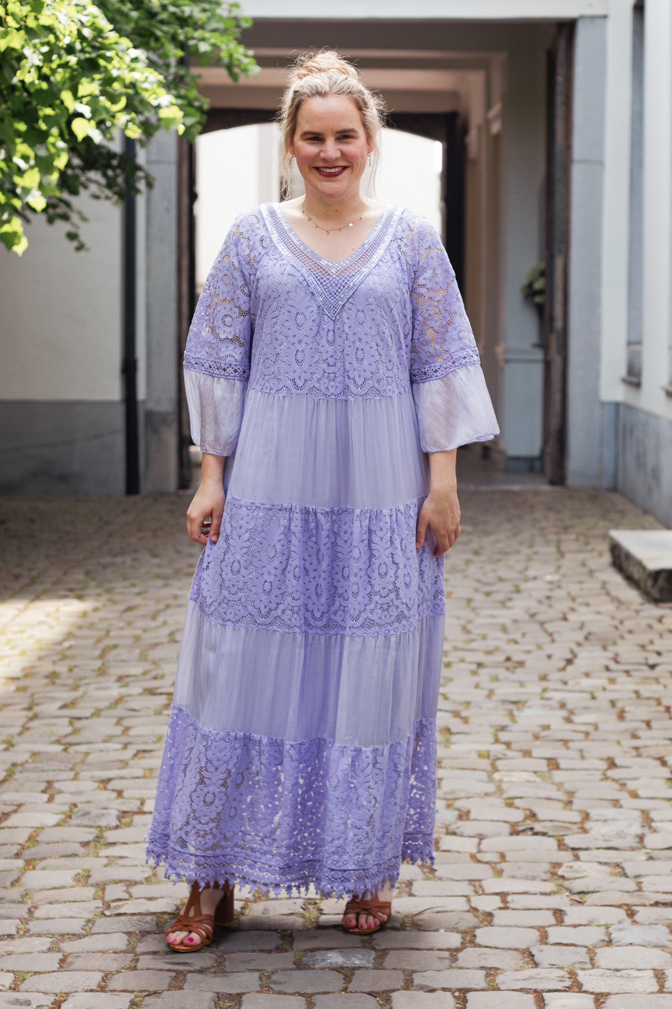 Vibing Summer Dress - Lila