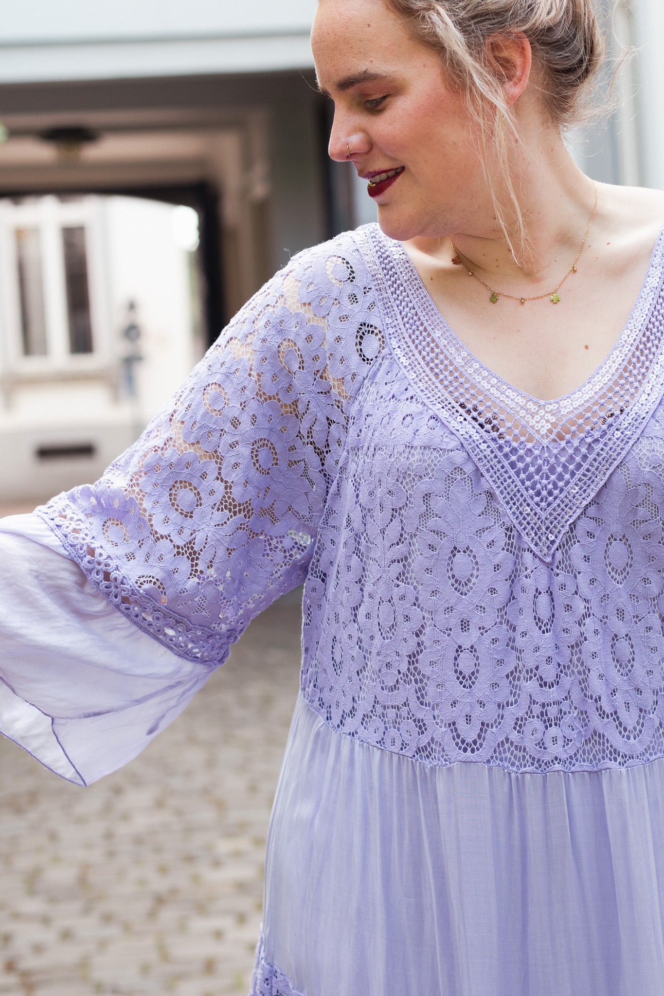 Vibing Summer Dress - Lila