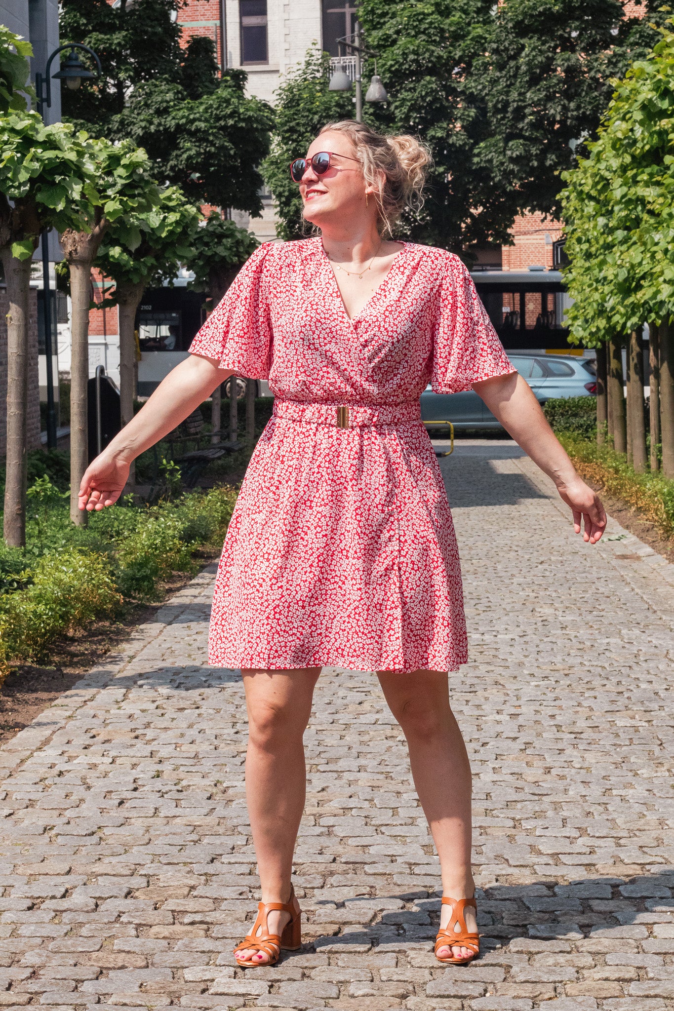 Madeliefjesjurk 2.0 - Red