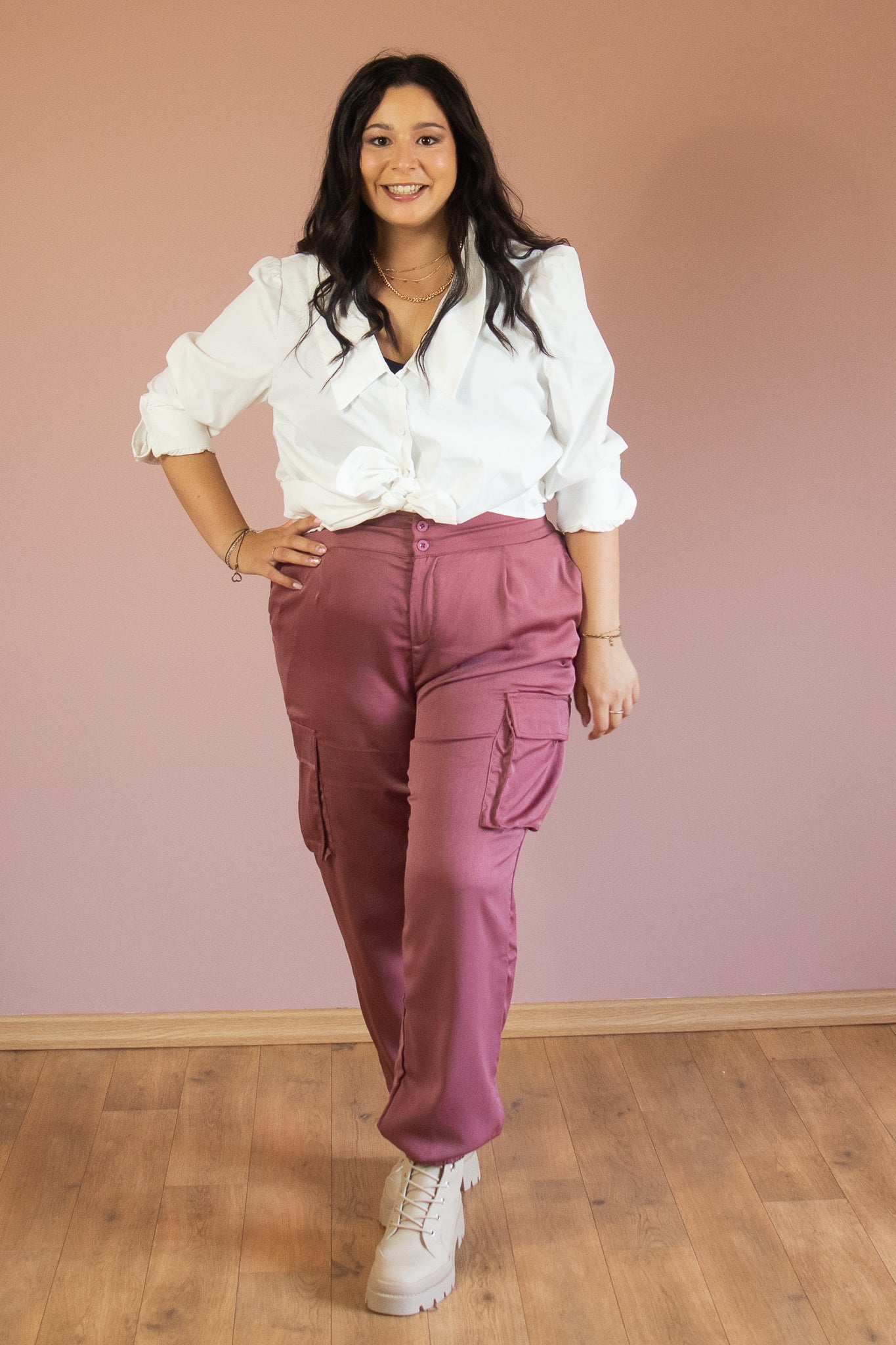 Louise Broek - Rose/Bordeaux