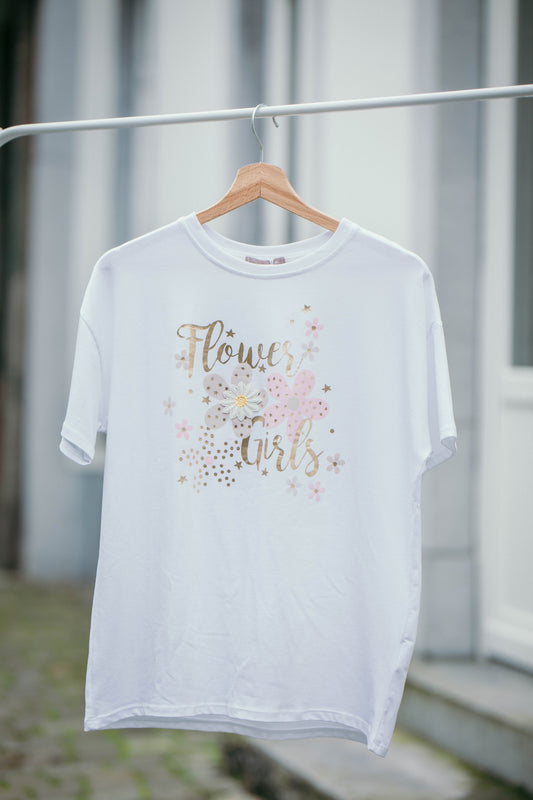 T-shirt - Flower Girl