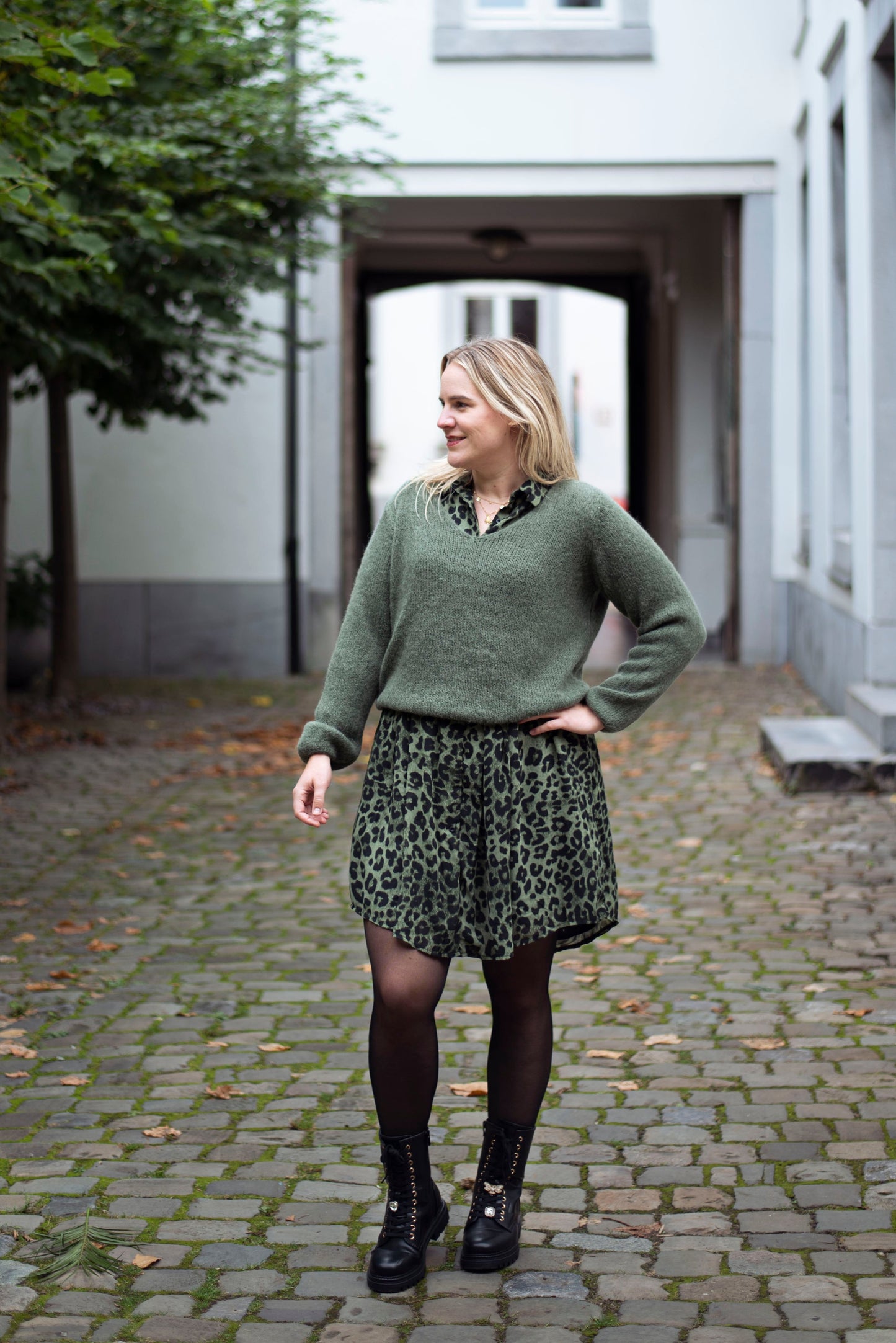 Trui - donkergroen